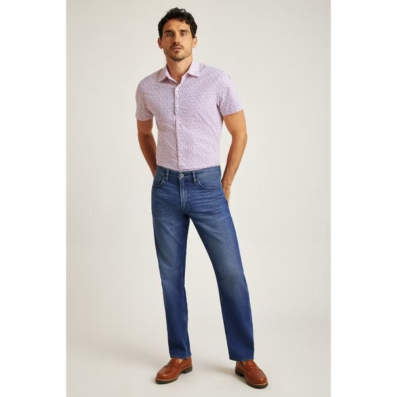 Bonobos Stretch Lightweight Jeans Medium Wash Mens Pants Tailored Fit 31/28 NEW